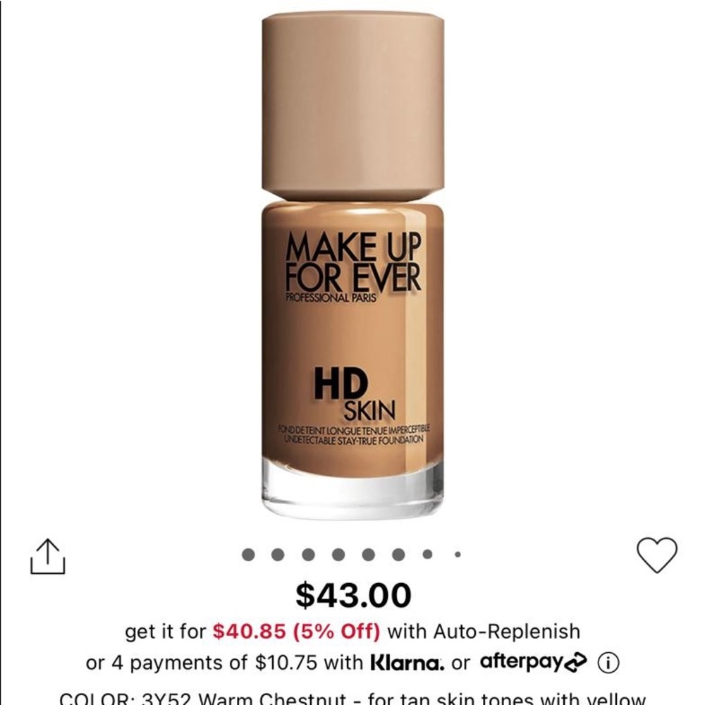 Makeup Forever HD Skin Foundation